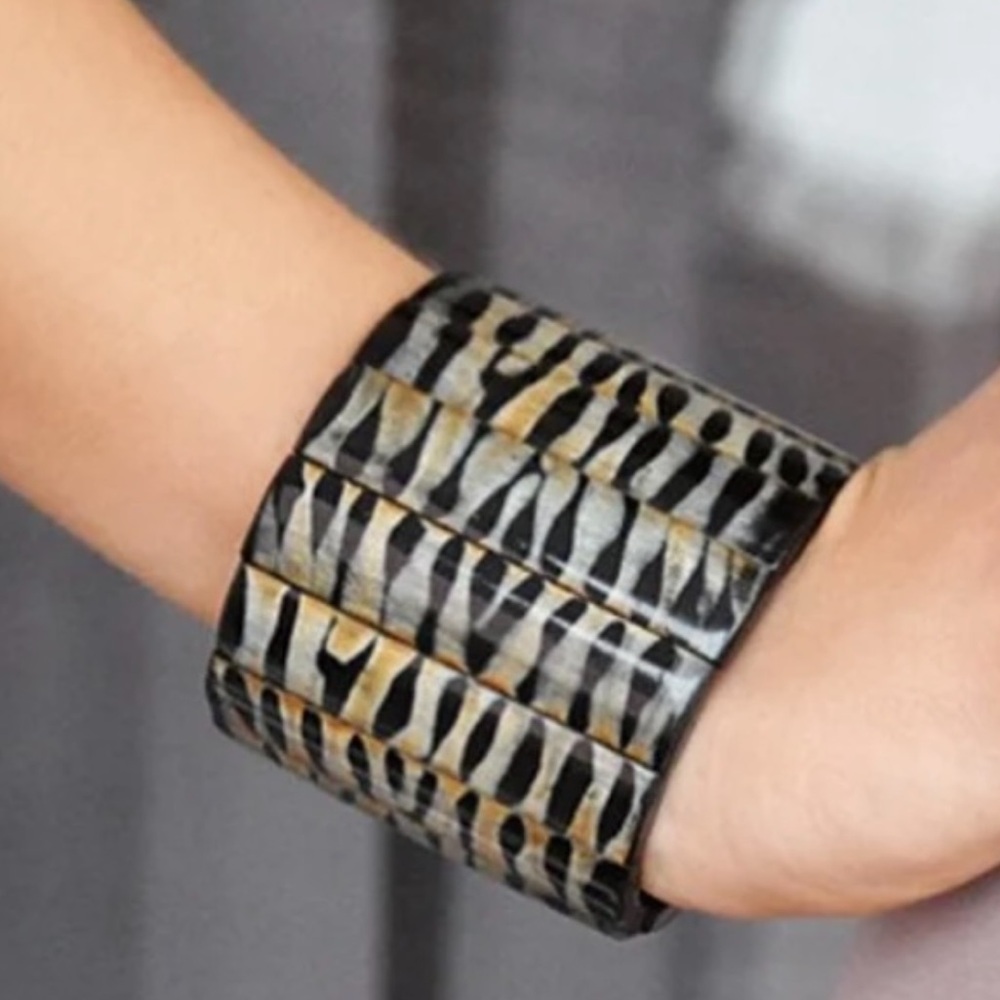Buffalo horn bracelet